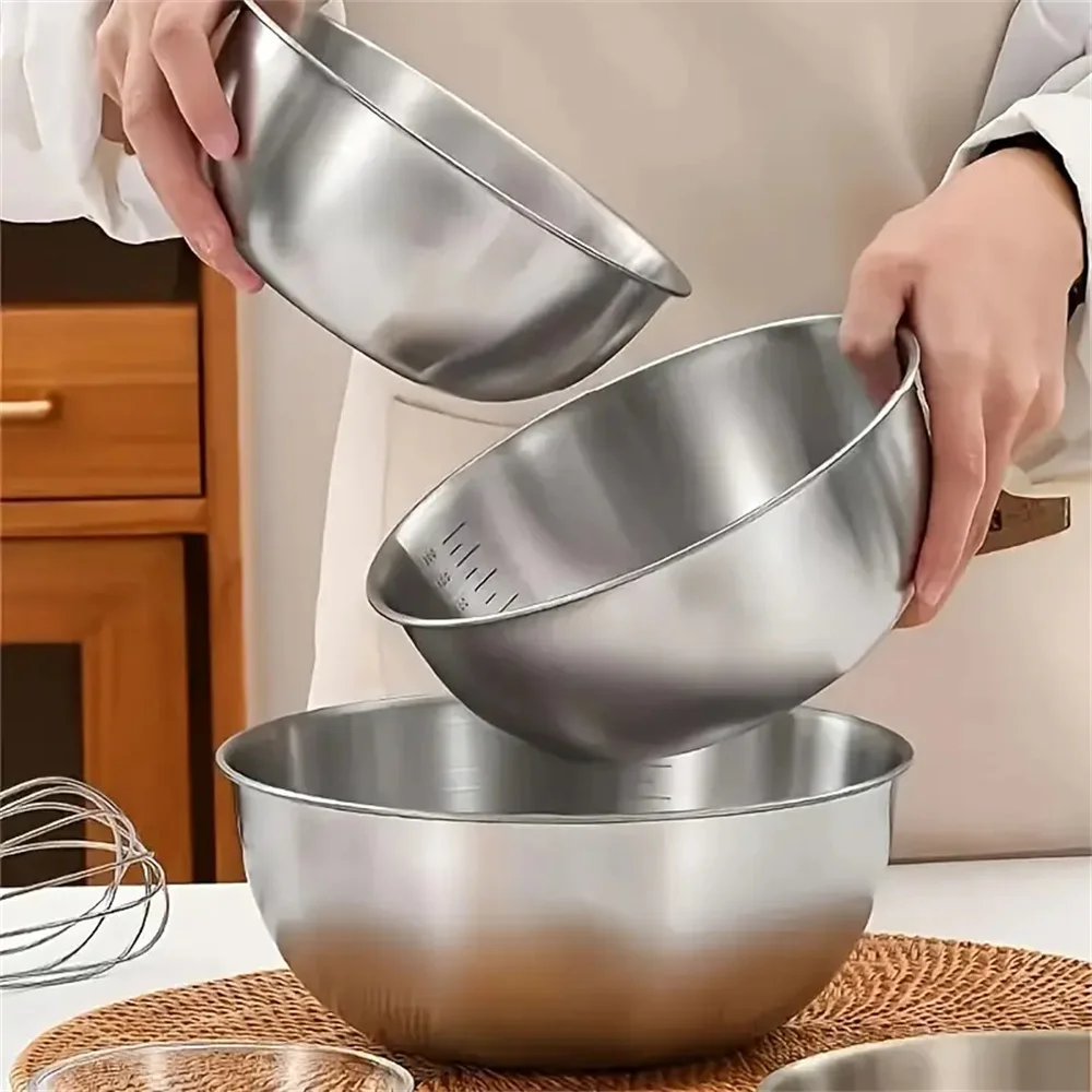 2026 Stainless Steel Mixing Bo - огляд і ціна Baking Kitchen Set