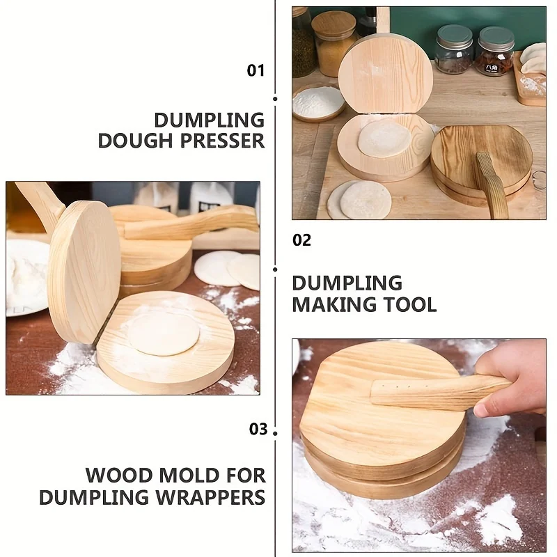 1pc wooden manual dough roller - огляд і ціна Kitchen Roller Baking