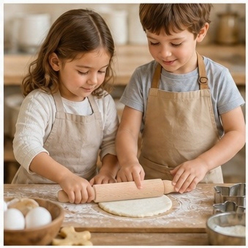 Wooden Rolling Pin 23cm Mini P - огляд і ціна Kitchen Roller Baking
