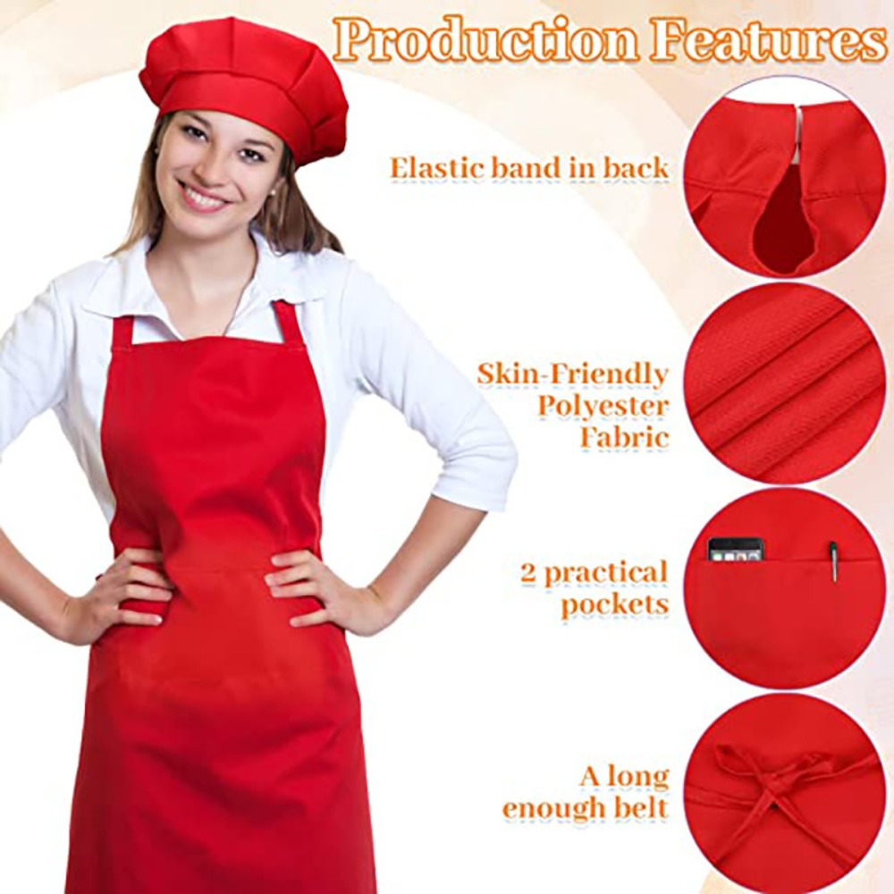 Children Chef Apron Front Pock - огляд і ціна Kitchen Kids Baking Set
